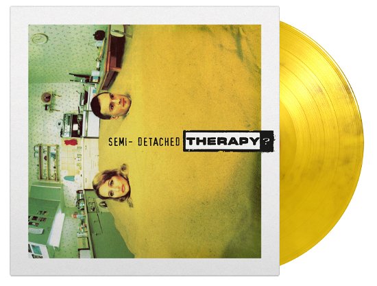 Cover for Therapy? · Semi-Detached (LP) [Yellow &amp; Black Marbled edition] (2023)