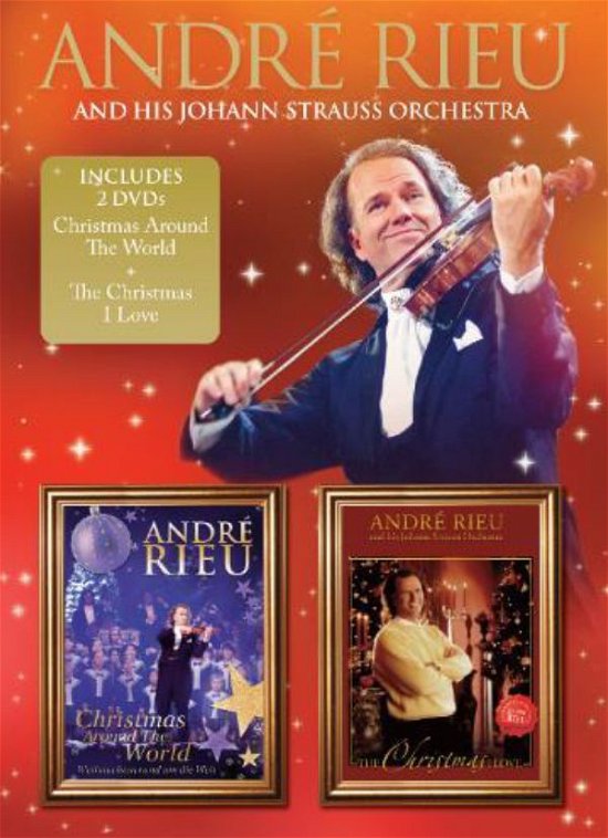 Cover for André Rieu · Christmas Around the World &amp; The Christmas I Love (DVD) (2013)