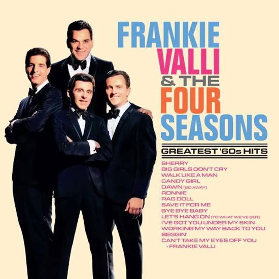 Cover for Frankie Valli &amp; the Four Seasons · Greatest '60s Hits (Indie Exclusive Sea Blue Vinyl) (LP) [Limited edition] (2024)