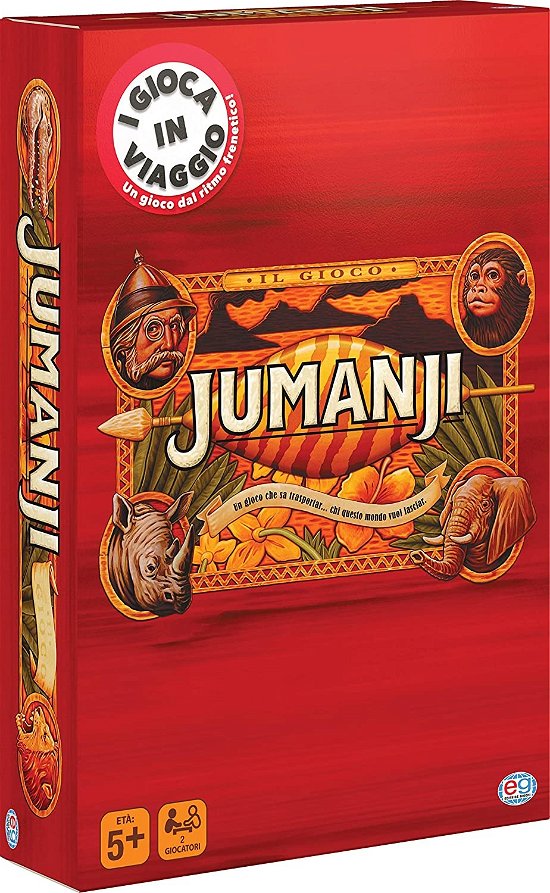 Cover for Jumanji: Editrice Giochi · Il Gioco In Versione Da Viaggio (MERCH)