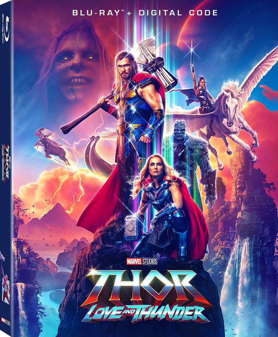 Cover for Thor: Love &amp; Thunder (Blu-ray) (2022)