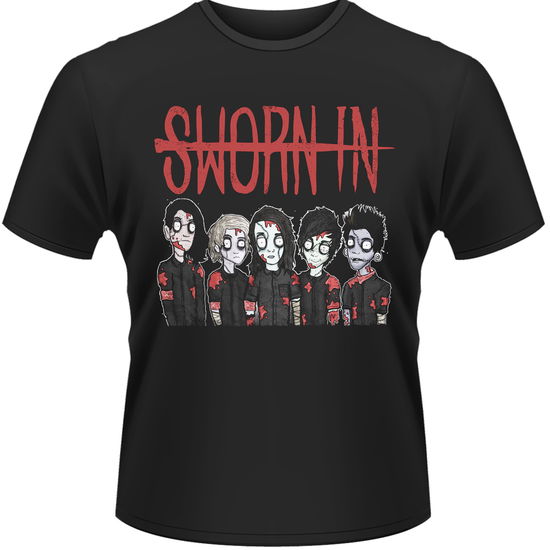 Cover for Sworn in · Sworn In: Zombie Band (T-Shirt Unisex Tg. 2XL) (N/A) [size XXL] [Black edition] (2015)