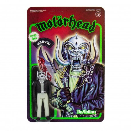 Motorhead Reaction Figure - Warpig (Glow In The Dark) - Motörhead - Merchandise - SUPER 7 - 0811169038991 - 2 december 2019