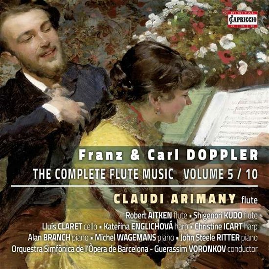 Cover for Doppler / Arimany / Voronkov · Doppler / Complete Flute Music - Vol 5 (CD) (2017)