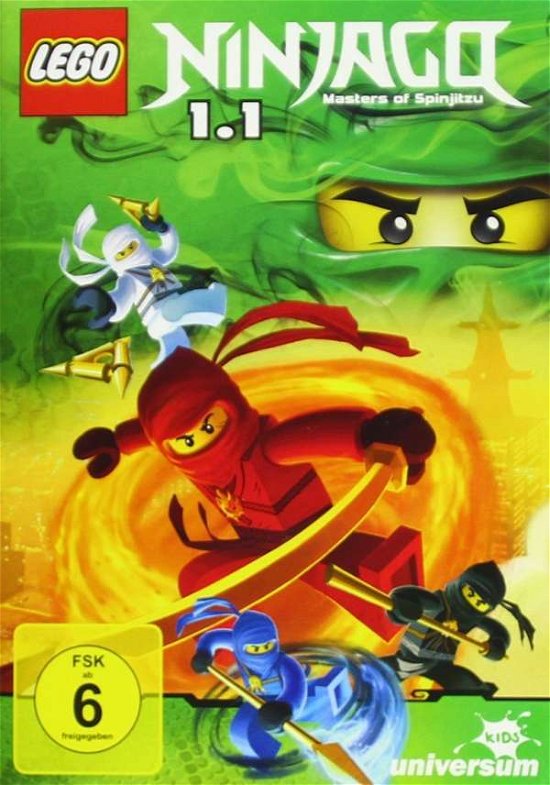 Cover for Lego Ninjago Staffel 1.1 (DVD) (2013)