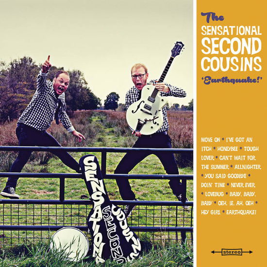 Cover for Sensational Second Cousins · Earthquake (CD) (2016)