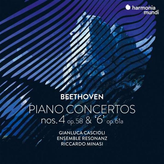Cover for Ensemble Resonanz / Riccardo Minasi / Gianluca Cascioli · Beethoven: Piano Concertos Nos. 4 &amp; 6 (CD) (2021)