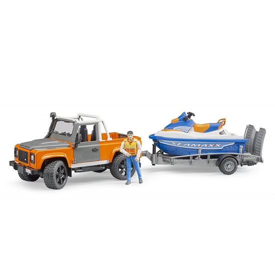 Cover for N/a · N/a - Bruder Jeep Landrover Met Jet Ski (Toys) (2018)