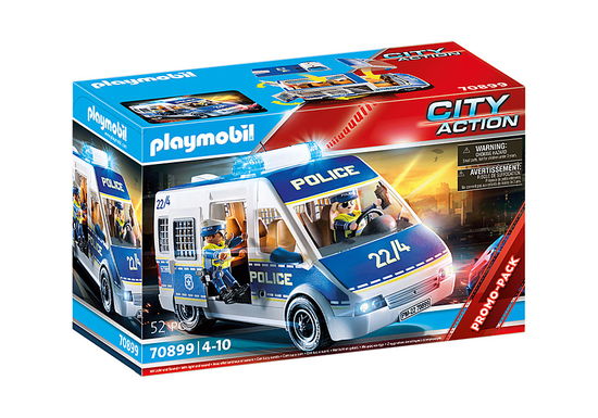 Playmobil - Playmobil 70899 Politieauto met Licht en Geluid - Playmobil - Merchandise - Playmobil - 4008789708991 - 