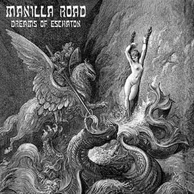 Cover for Manilla Road · Dreams of Eschaton (Splatter Vinyl) (LP) (2023)