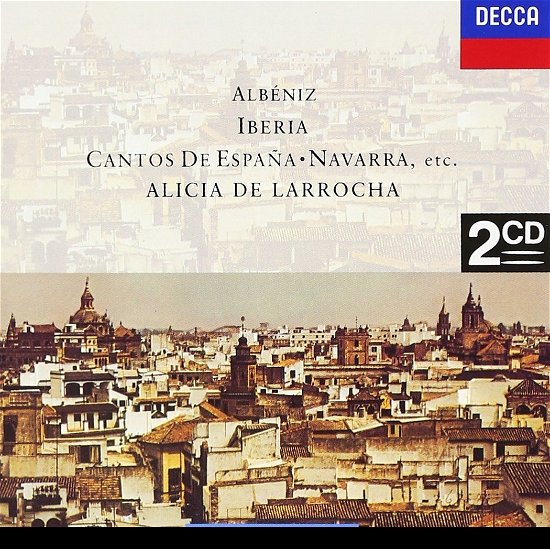 Cover for Alicia De Larrocha  · Albeniz:Iberia (CD)