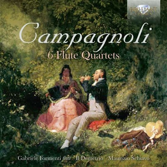Cover for Campagnoli / Formenti / Demetrio · 6 Flute Quartets (CD) (2018)