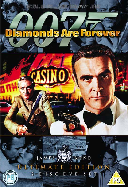 Diamonds Are Forever - Sean Connery - Películas -  - 5035822516991 - 17 de julio de 2006