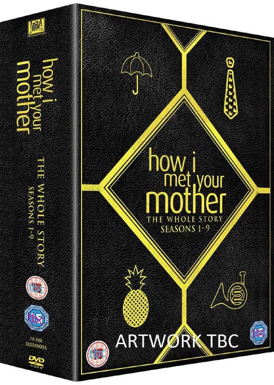 Cover for How I Met Your Mother S19 · How I Met Your Mother Seasons 19 (DVD) (2014)