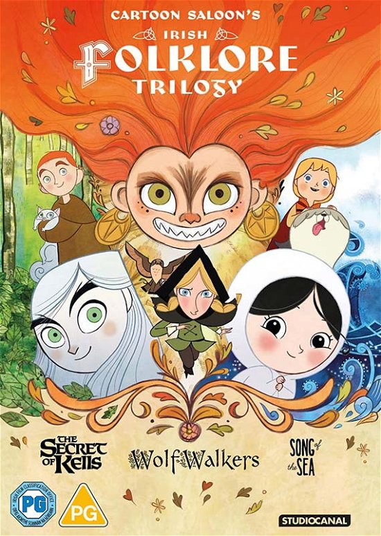 Cover for Tomm Moore · Cartoon Saloon Irish Folklore Trilogy (DVD) (2023)