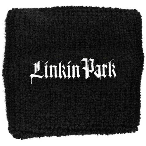 Linkin Park Embroidered Wristband: Gothic Logo (Loose) - Linkin Park - Merchandise -  - 5060185017991 - 