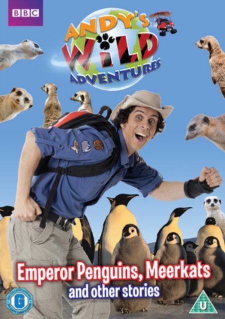 Cover for Andys Wild Adventures Penguinsmeer · Andys Wild Adventures - Emperor Penguins Meerkats And Other Stories (DVD) (2015)