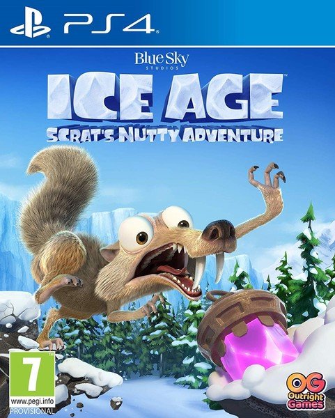 Playstation 4 · Playstation 4 - Ice Age Scrats Nutty Adventure (Legetøj) (2019)