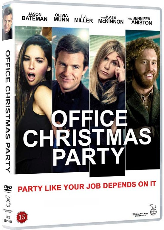 Cover for Jason Bateman / Olivia Munn / T.J. Miller / Katie McKinnon / Jennifer Aniston · Office Christmas Party (DVD) (2017)