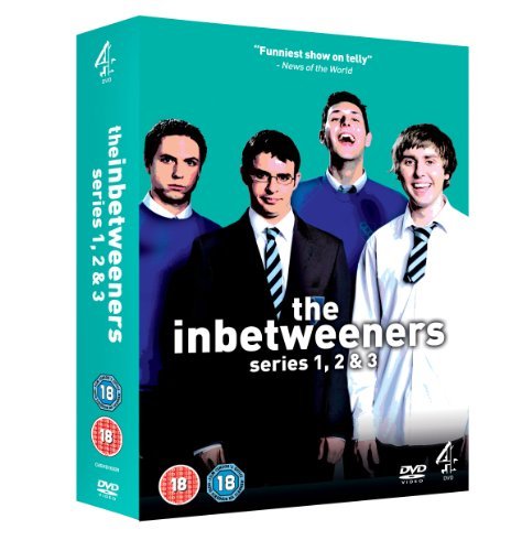 Cover for Inbetweeners The · The Inbetweeners Series 1 to 3 (DVD) (2010)