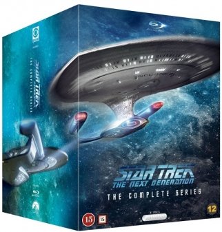 Cover for Star Trek - The Next Generation · The Complete Series (Blu-ray) (2016)