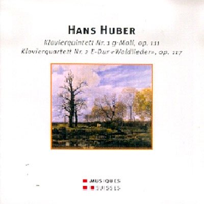 Cover for Huber / Aura Quartett · Hans Huber Quintet No 1 for 2 Violins Viola Cello (CD) (2008)