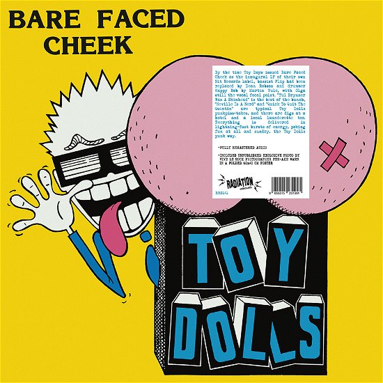 Cover for Toy Dolls · Bare Faced Cheek (LP) (2023)