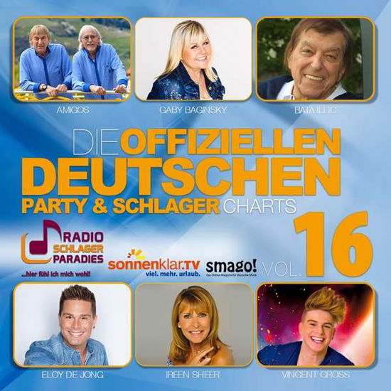 Cover for Die Offiziellen Deutschen Party &amp; Schlager Charts (CD) (2021)