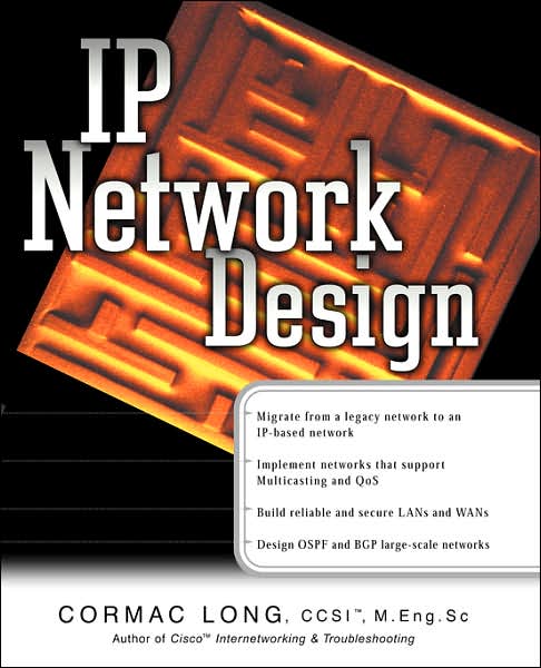 Cover for Cormac Long · Ip Network Design (Paperback Book) (2001)