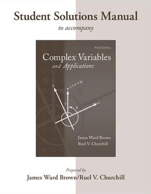 Cover for James Brown · Student's Solutions Manual to accompany Complex Variables and Applications (Taschenbuch) (2013)