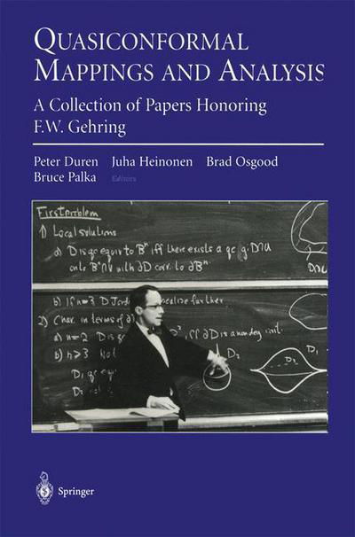 Cover for Peter Duren · Quasiconformal Mappings and Analysis: A Collection of Papers Honoring F.W. Gehring (Hardcover Book) [1998 edition] (1997)