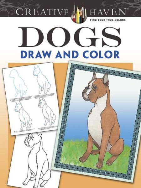 Cover for John Green · Creative Haven Dogs Draw and Color - Creative Haven Coloring Books (Paperback Book) (2015)