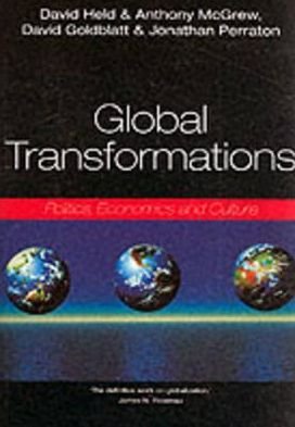 Cover for Held, David (London School of Economic and Political Science) · Global Transformations: Politics, Economics and Culture (Paperback Book) (1999)