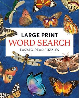Cover for Editors of Chartwell Books · Large Print Word Search: Easy-to-Read Puzzles (Taschenbuch) (2026)
