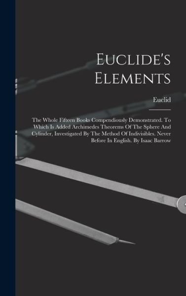 Cover for Euclid · Euclide's Elements (Book) (2022)