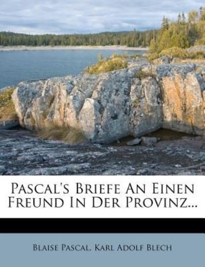 Cover for Pascal · Pascal's sämmtliche Schriften üb (Bog)