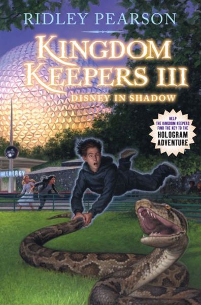 Cover for Ridley Pearson · Kingdom Keepers 3: Disney in Shadows (Hardcover Book) (2010)