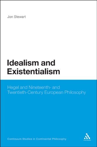 Cover for Professor Jon Stewart · Idealism and Existentialism: Hegel and Nineteenth- and Twentieth-Century European Philosophy - Continuum Studies in Continental Philosophy (Hardcover Book) (2010)