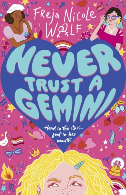 Cover for Freja Nicole Woolf · Never Trust a Gemini - Never Trust a Gemini (Pocketbok) (2023)