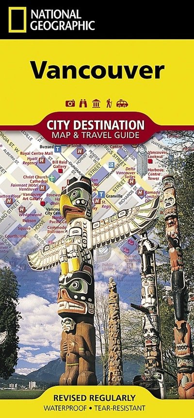 Cover for National Geographic Maps · Vancouver: Destination City Map (Kort) [2018th edition] (2018)