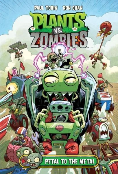 Cover for Paul Tobin · Plants Vs. Zombies Volume 5: Petal To The Metal (Hardcover bog) (2016)