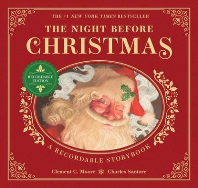 Cover for Clement Moore · The Night Before Christmas Recordable Edition: A Recordable Storybook (Hardcover Book) [#1 New York Times Bestselling edition] (2022)