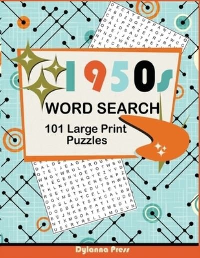 Cover for Dylanna Press · 1950s Word Search Puzzle Book (Paperback Book) (2021)