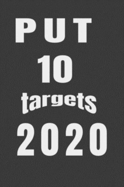 Cover for Boub Art · Put 10 Targets 2020 (Paperback Book) (2020)