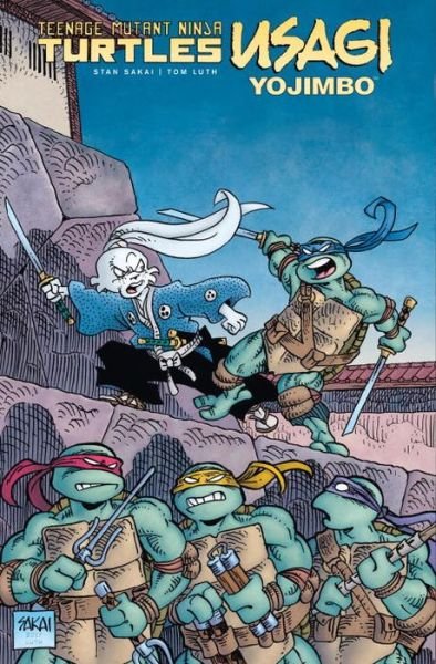 Cover for Stan Sakai · Teenage Mutant Ninja Turtles / Usagi Yojimbo (Hardcover bog) (2017)