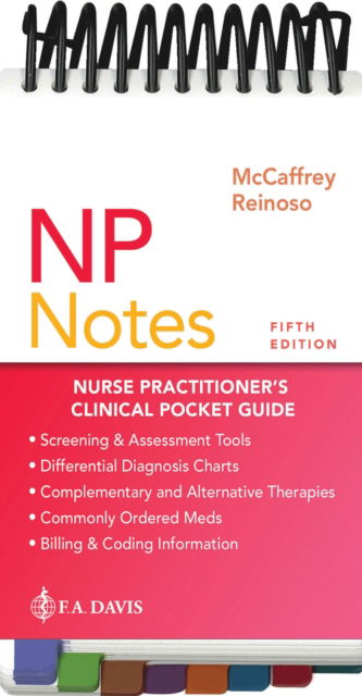 Cover for Ruth McCaffrey · NP Notes: Nurse Practitioner's Clinical Pocket Guide (Spiral Book) [5 Revised edition] (2025)