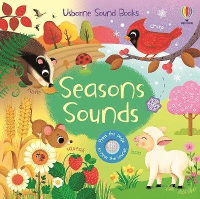 Cover for Sam Taplin · Seasons Sounds - Sound Books (Board book) (2024)