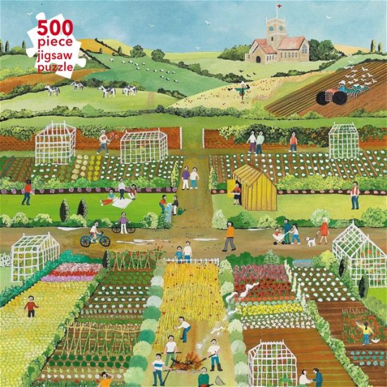 Flame Tree Pub · Adult Jigsaw Puzzle Judy Joel: Allotments, 2012 (500 pieces): 500-Piece Jigsaw Puzzles - 500-piece Jigsaw Puzzles (GAME) (2022)