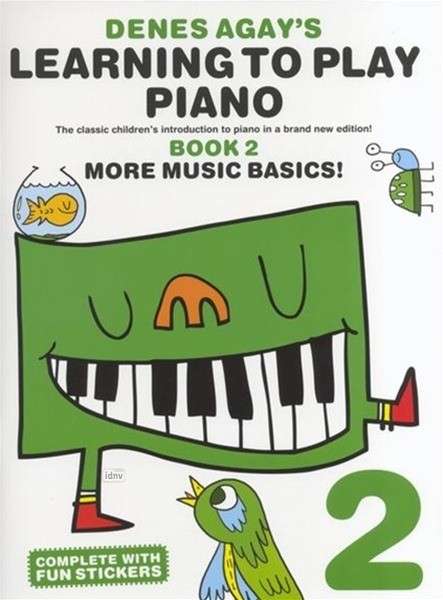 Cover for Learning To Play Piano 2 More Music Basics (Book) (2011)