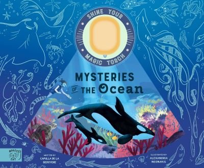Cover for Camilla De La Bedoyere · Mysteries of the Ocean: Includes Magic Torch Which Illuminates More Than 50 Marine Animals - Shine Your Magic Torch (Inbunden Bok) (2023)